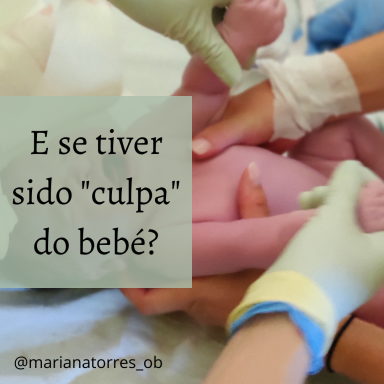 Quando O Parto Não Aconteceu Como Esperado Mariana Torres Ob 