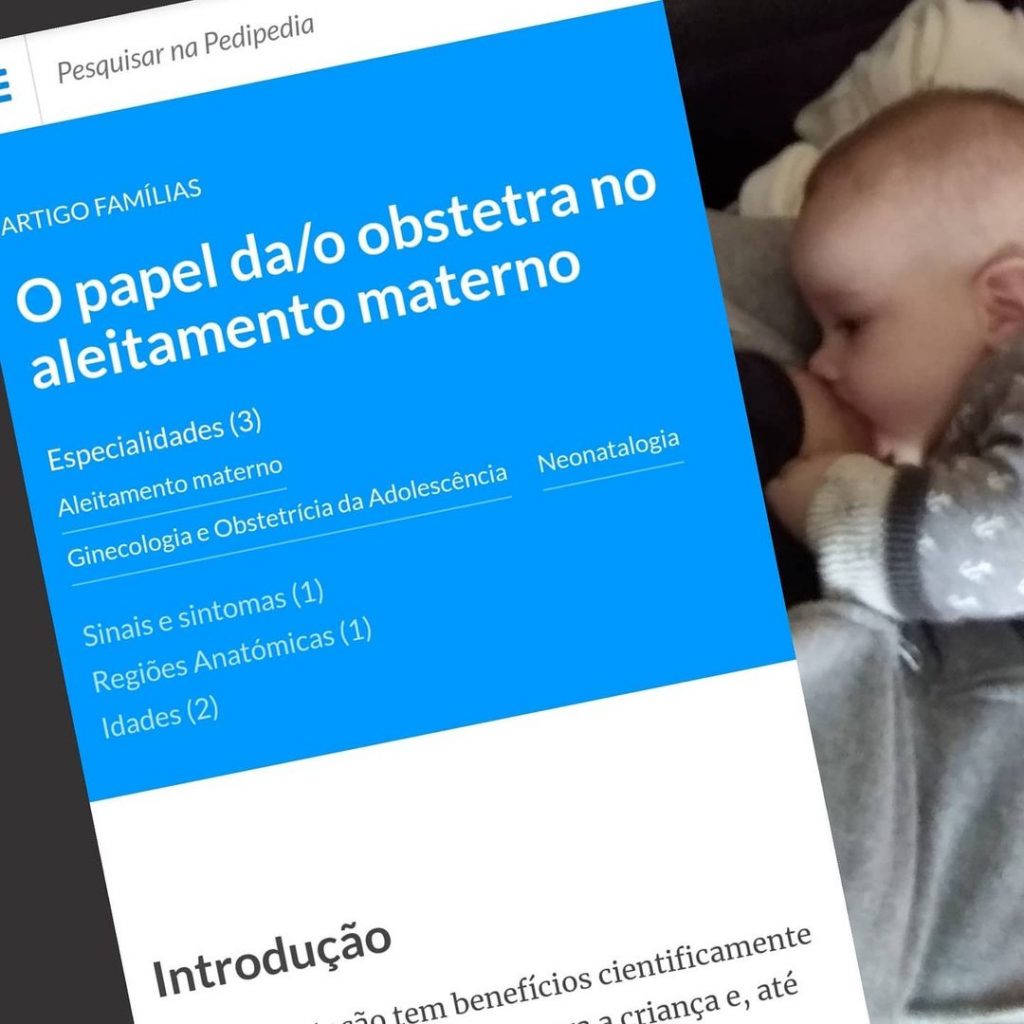 o papel do obstetra no aleitamento materno
