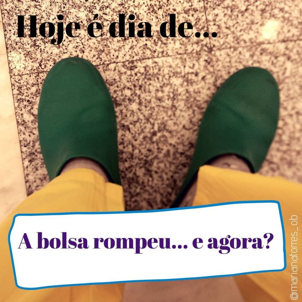 a bolsa rompeu