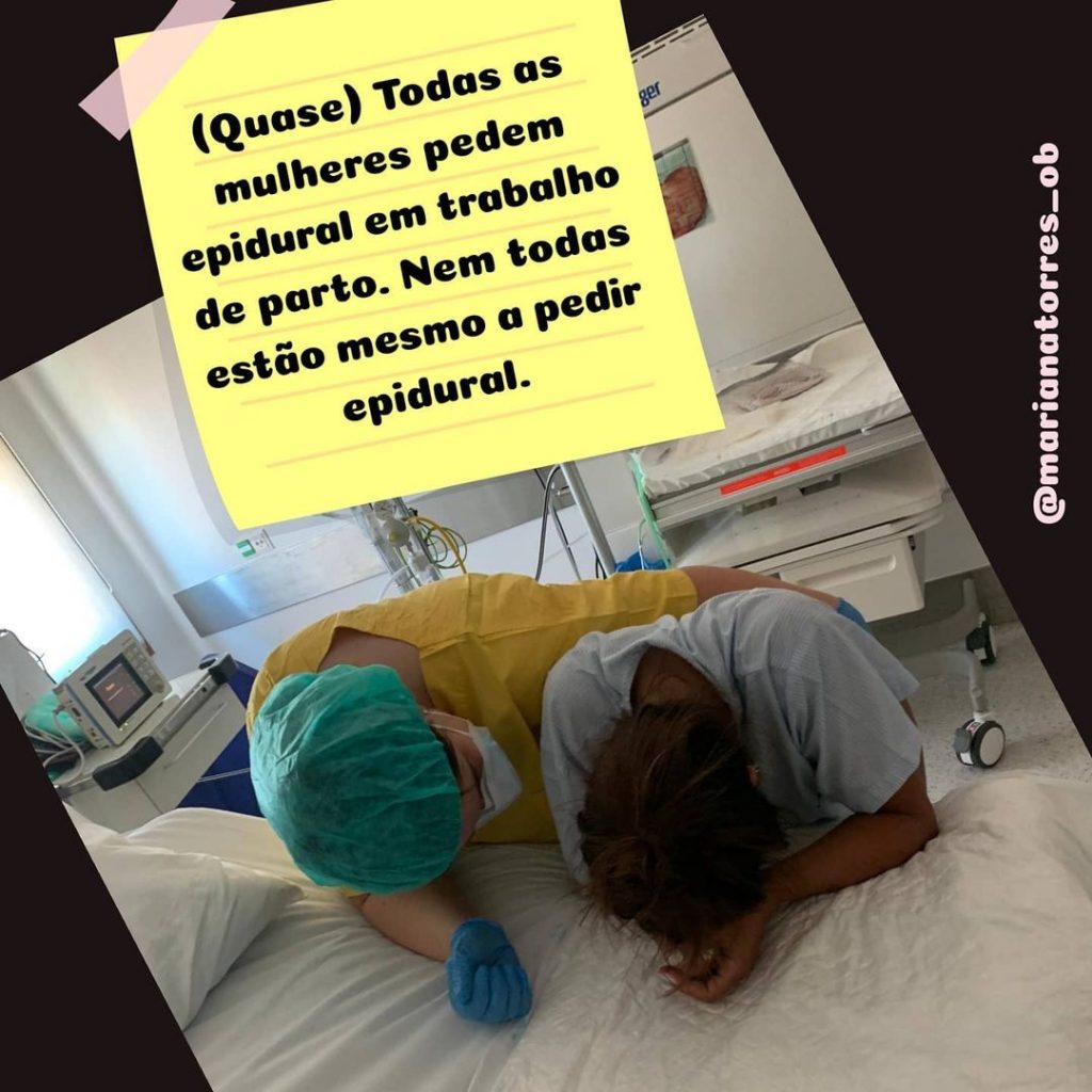nem todas as mulheres estão mesmo a pedir epidural - apoio no parto