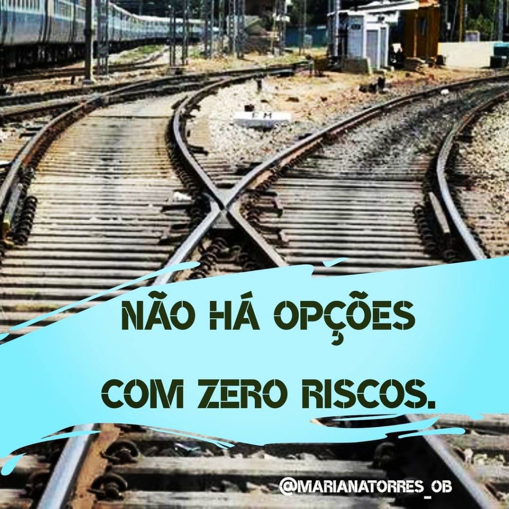 trilho comboio - nao ha opçoes com zero riscos