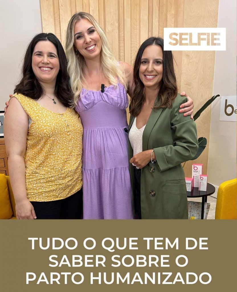 participação de mariana torres obstetra no podcast bem me quer da selfie tvi sobre parto humanizado com a psicologa tânia correia
