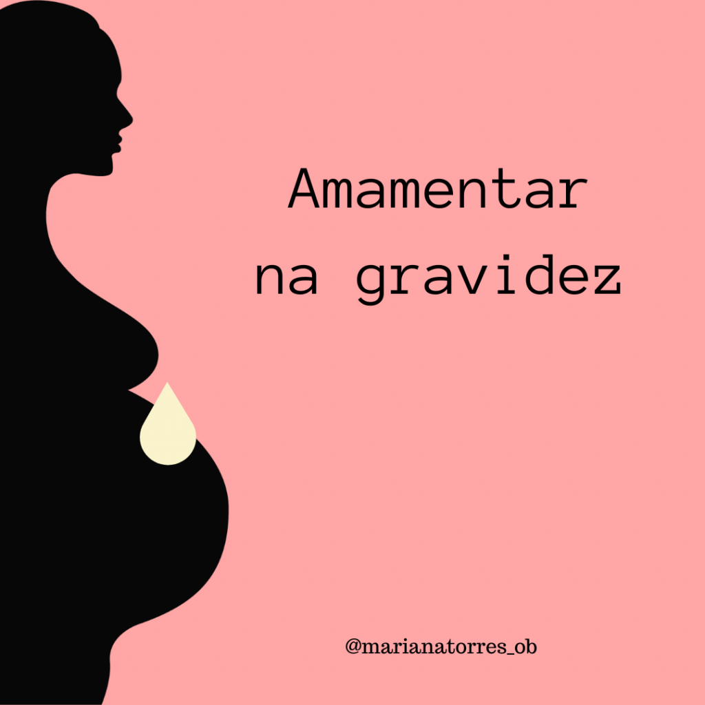 amamentar na gravidez - gravida com pinga de leite