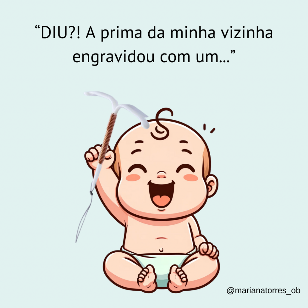 bebe diu na mão